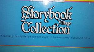 lot 526 image: Dept 56 Storybook Village Collection Noahs Ark Tea Set