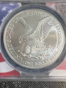 2021 type 2 AMERICAN SILVER EAGLE MS70 ANACS
