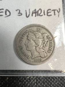 1873 US THREE CENT NICKEL VARIETY VG OR BETTER