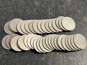 ROLL OF 40 US LIBERTY NICKELS GOOD DATE & CONDITION VARIETY