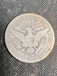1903-S US BARBER HALF DOLLAR