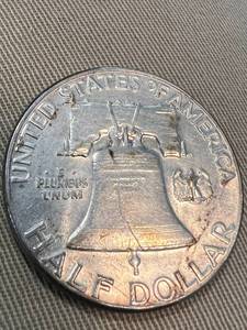 1956 US FRANKLIN HALF DOLLAR