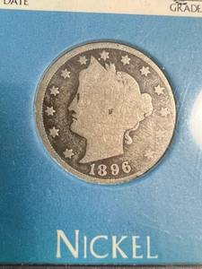 1896 US LIBERTY V NICKEL