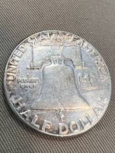 1954 US FRANKLIN HALF DOLLAR