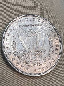 1898 US MORGAN SILVER DOLLAR