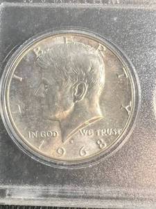 1968 US COIN YEAR SET 40% SILVER HALF INCLUDED