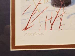 lot 39 image: Nature Calls by Les Kouba, #23922500, 25 x 23 frame.