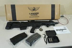 lot 5 image: NEW Landor Arms BPX-902 Bullpup Semi Auto 12 Gauge Shotgun