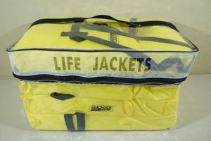 lot 47 image: Set of 4 Seachoice Life Jackets in Case