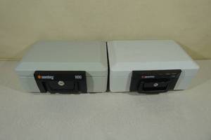 lot 69 image: 2 Sentry Fireproof Lock Boxes without Keys