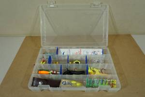 lot 92 image: Tackle Box Insert with Assorted Tackle
