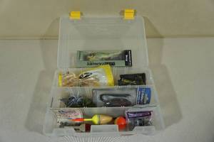 lot 124 image: Tackle Box Insert with Assorted Tackle