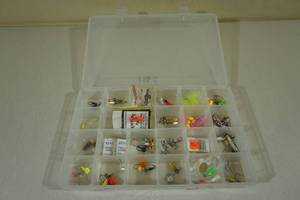 lot 126 image: Tackle Box Insert with Assorted Tackle