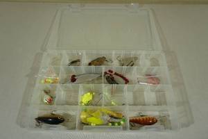 lot 127 image: Tackle Box Insert with Assorted Tackle