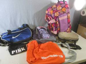 lot 162 image: (EW5) Assorted Bags - Nike, Pink, B...