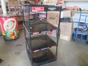 lot 176 image: (EC1) Metal Coca-Cola Refreshment C...