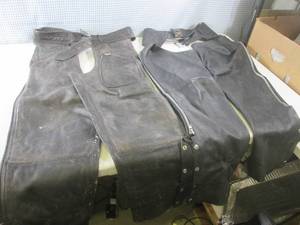 lot 178 image: (EW3) 2 Pair of Leather Chaps - One...