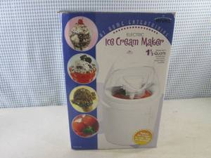 lot 182 image: (BS) Rival Electric Ice Cream Maker...