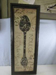 lot 183 image: (C-1) Framed Wall Decor - 15 x 39 ...