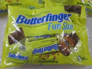 lot 229 image: (B-2) 3 Bags Butterfinger Fun Size ...