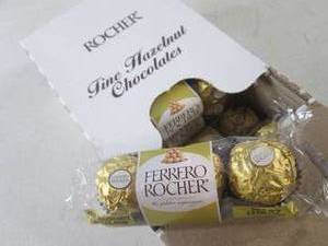 lot 230 image: (B-2) Box of 12 3-Packs Ferrero Roc...