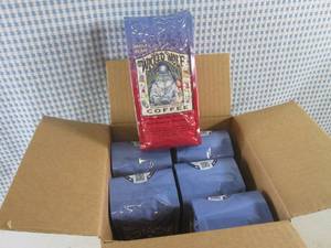 lot 249 image: (C-1) 6 Bags Wicked Wolf Dark Roast...
