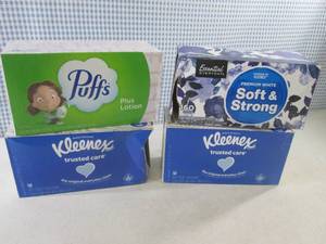 lot 269 image: (BSB) 4 Boxes of Facial Tissue...
