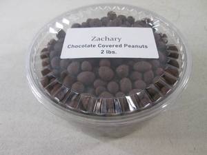 lot 274 image: (B-3) 2 Pounds Chocolate Covered Pe...