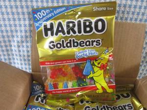 lot 278 image: (B-2) 12 Bags Haribo Goldbears Gumm...