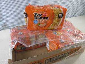 lot 283 image: (C-2) Chicken Top Ramen Case of 4 6...