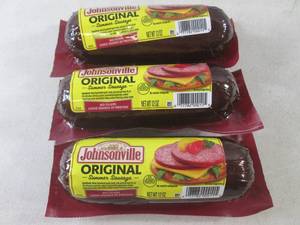 lot 285 image: (B-2) 3 Johnsonville Original Summe...