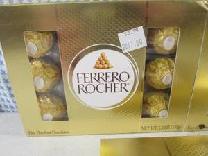 lot 286 image: (B-3) Ferrero Rocher Fine Hazelnut ...