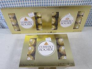 lot 287 image: (B-3) Ferrero Rocher Fine Hazelnut ...