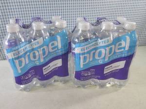 lot 300 image: (C-3) Propel Grape 2 6-Packs 16.9oz...