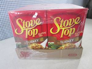 lot 309 image: (C-1) Stove Top Stuffing Mix for Tu...