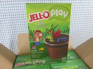 lot 317 image: (B-2) 6 Boxes Jell-O Play Dirt Dess...