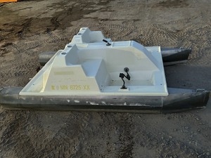 lot 5 image: Ercoa Two-Person Fiberglass Paddle Boat