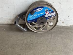 lot 61 image: Suncast Sidetracker Wall Mount Hose Reel
