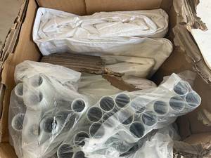 lot 69 image: Winado 10 ft. x 30 ft. White Party Wedding Tent Canopy 7 Sidewall