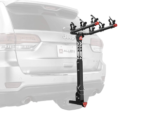 lot 71 image: Allen Sports Deluxe Locking Quick Release 3-Bike Carrier for 1 14 in. and 2 in. Hitch, Model 830QR