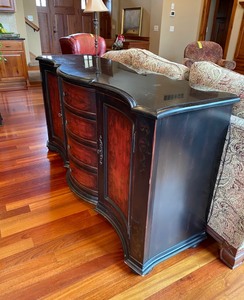 lot 10 image: French Style Two Tone Buffet