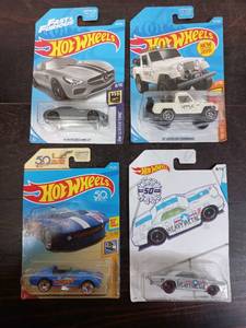 lot 47 image: Four Packs Of Hot Wheels