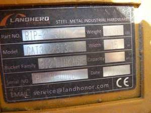 lot 73 image: Landherd Excavator V Ripper