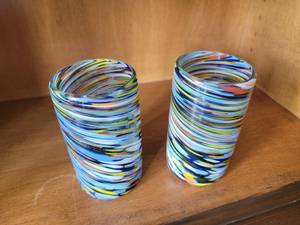 lot 67 image: Hand Blown Tumbler Glasses