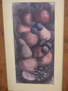 lot 138 image: Fruit Still Life Dcor Print
