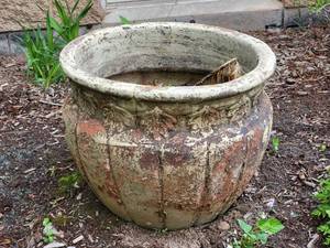 lot 92A image: Fantastic Stone Garden Planter A