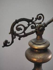 lot 63B image: Stunning Victorian Art Deco Floor Lamp