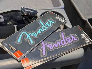 lot 1143 image: Lot of (24) Fender Decals
