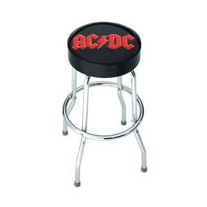 lot 86 image: Wholesale Lot of 5 Rocksax ACDC Logo Bar Sets - 1 High Top Table and 2 Bar Stools  Set - Huge Resale Potential - Retail Price $360 Each
