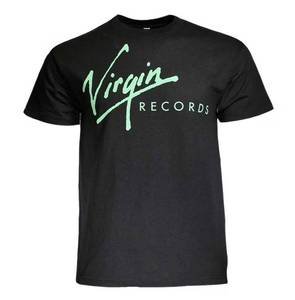 lot 377 image: Virgin Records Logo Messenger Bag and T-Shirt (Size Medium)